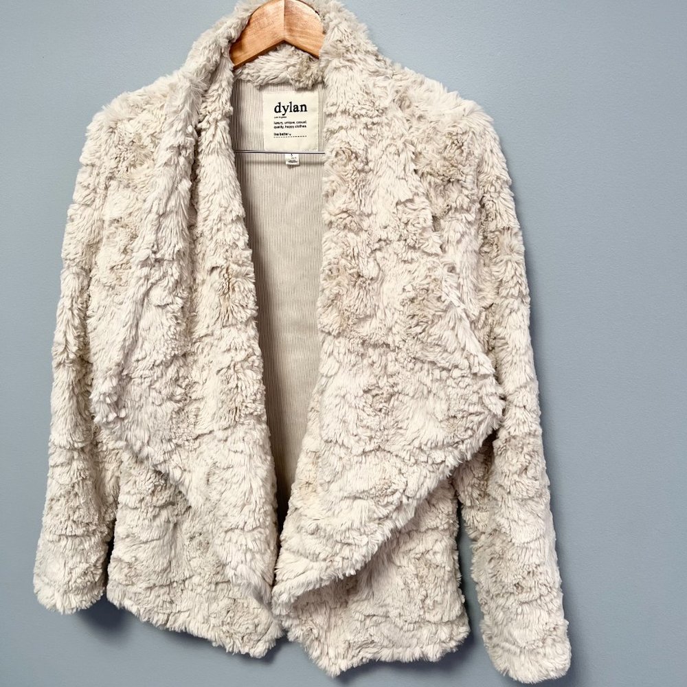 Dylan Cream Textured Jacket - Picture 4 of 8